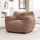 preview thumbnail 15 of 26, Bean Bag Chair, Bean Bag Sofa Chair with Armrests Stuffed High-Density Foam