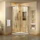preview thumbnail 1 of 69, DreamLine Prime 38 in. x 38 in. x 74 3/4 in. Sliding Shower Enclosure and Shower Base Kit - 38" x 38"
