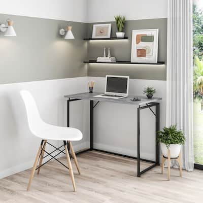 Functional Space Saving Collapsible Folding Desk