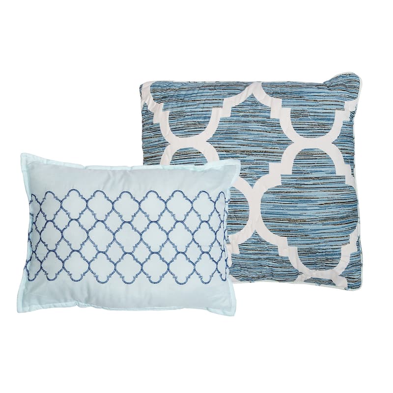 Serenta Honor Printed Microfiber 7-piece Bedspread Quilt Set