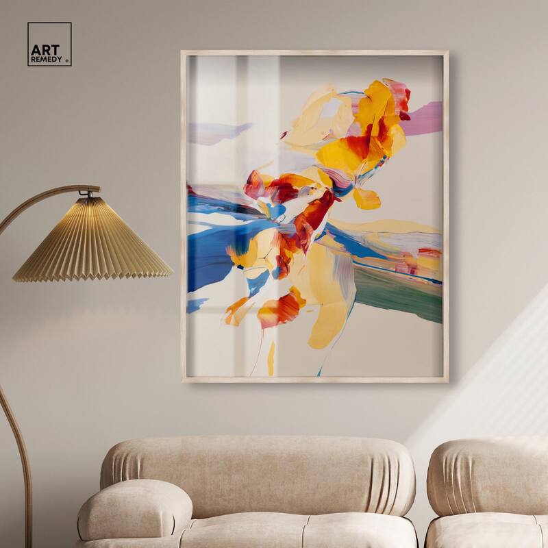 Flippant Bloom III Shadowbox by Art Remedy