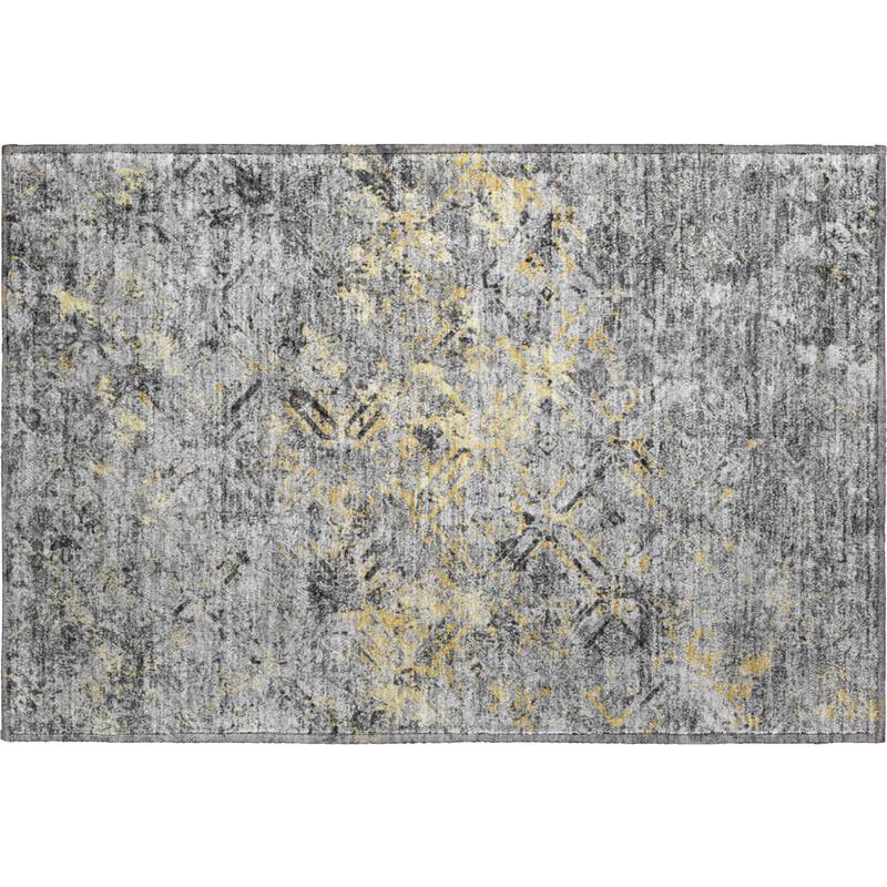 Premium Washable Super Soft Trellis Distressed Mayfield Rug