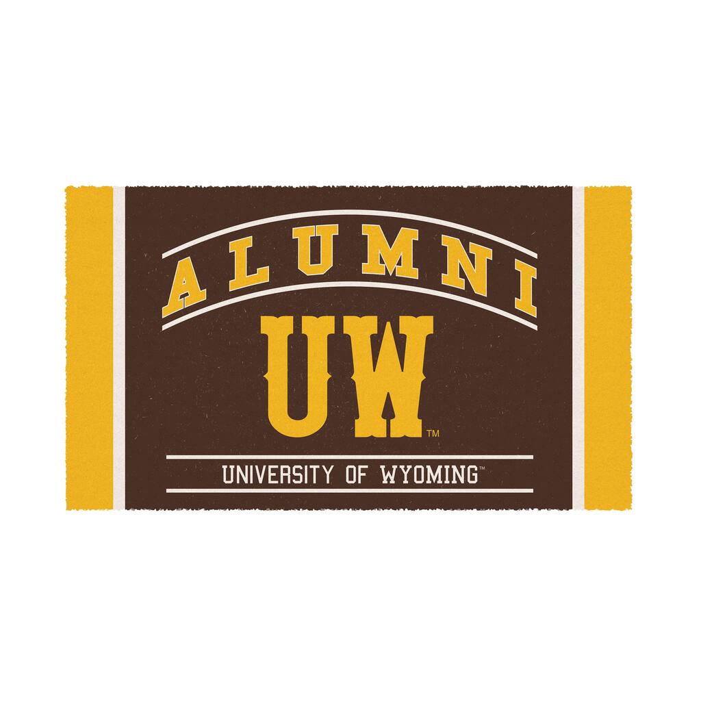28 in. x 16 in. University of Wyoming Alumni Mat