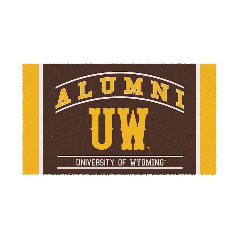 28 in. x 16 in. University of Wyoming Alumni Mat