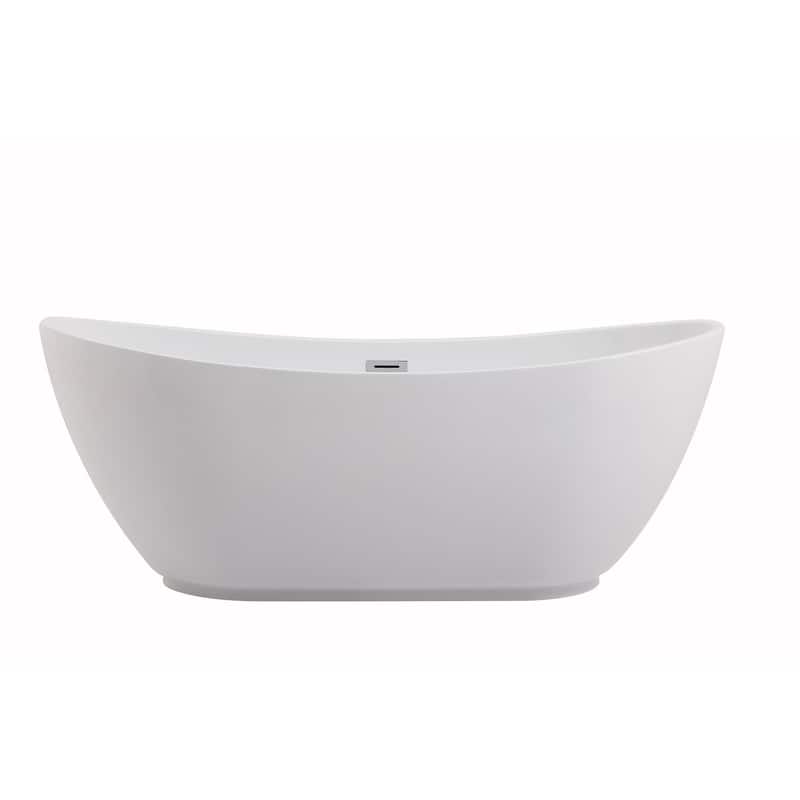 Irsa Soaking bathtub in glossy white - 67