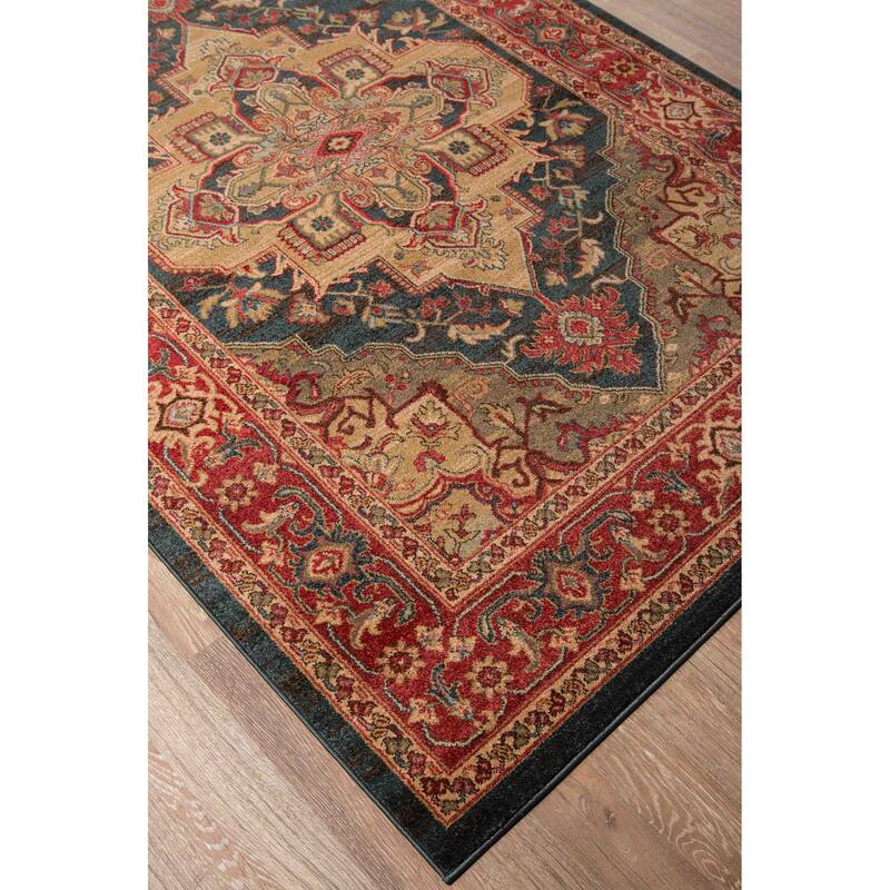 ECARPETGALLERY Machine Woven Lux Traditional Area Rug