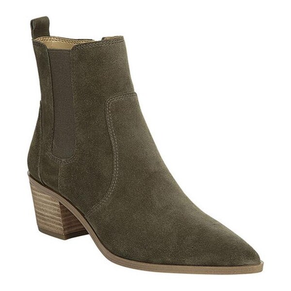 franco sarto green suede boots