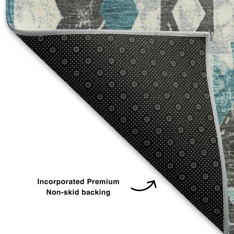 Premium Washable Super Soft Southwest Global Mayfield Rug