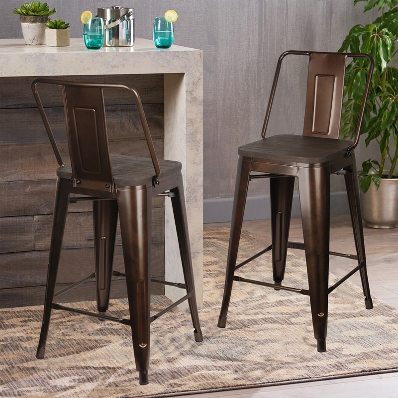 24 inch Comfort bar Stool with Cushion set of 3 Bed Bath Beyond 39898251