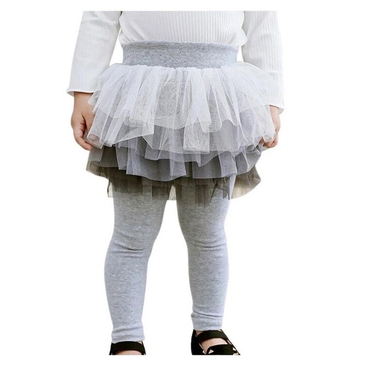 Shop Tutu Joli Baby Girls Gray One Piece Slip On Multi Layer Tutu
