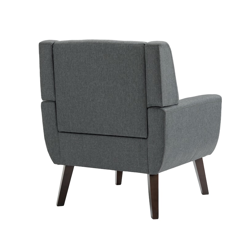 3-Piece Tufted Linen Armchair and Loveseat Set