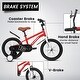 preview thumbnail 17 of 20, Kids Bike 16 inch for Boys & Girls with Training Wheels