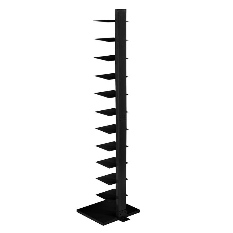 SEI Furniture Denargo Black Spine Bookshelf