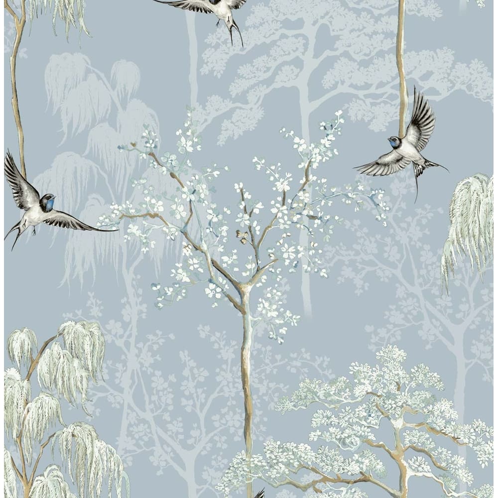 Arthouse Bird Garden Peel and Stick Wallpaper