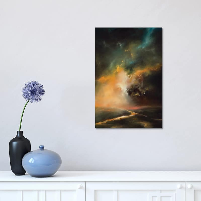 iCanvas "Riding With The Storm Clouds" by Christopher Lyter Canvas Print - 18x12x1.5