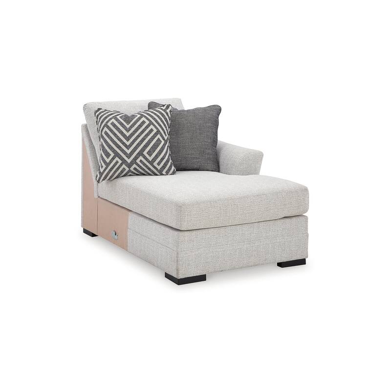 Signature Design by Ashley Koralynn Beige 3-Piece Sectional with Chaise