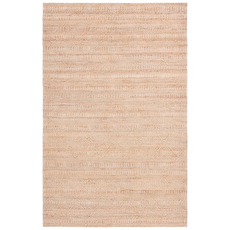 SAFAVIEH Natural Fiber Rosalind Casual Jute Rug - 6' x 9' - Natural/Ivory