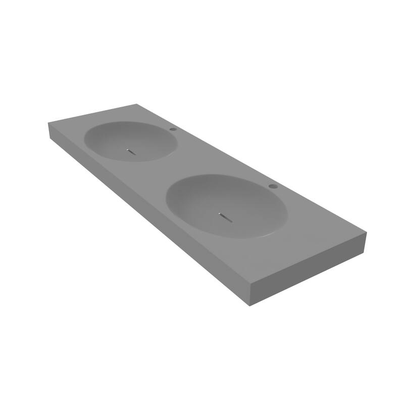 Darleen Shallow Basin Wall Mounted Bathroom Sink