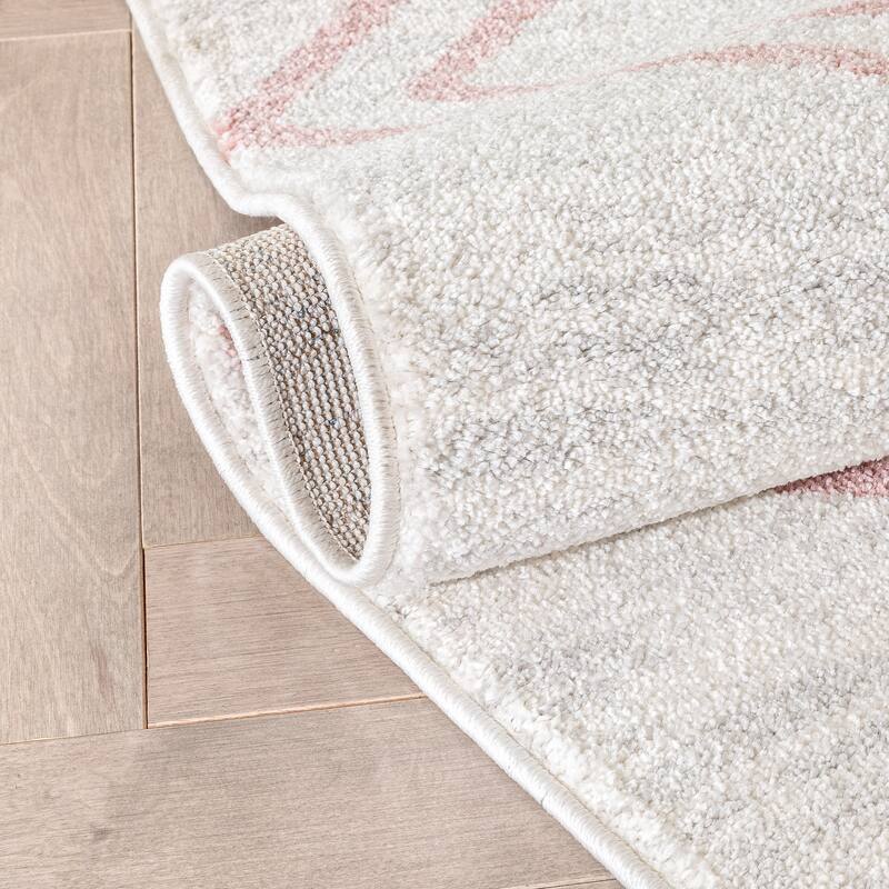 Well Woven Kennedy Reeve Modern Chevron Pattern Area Rug