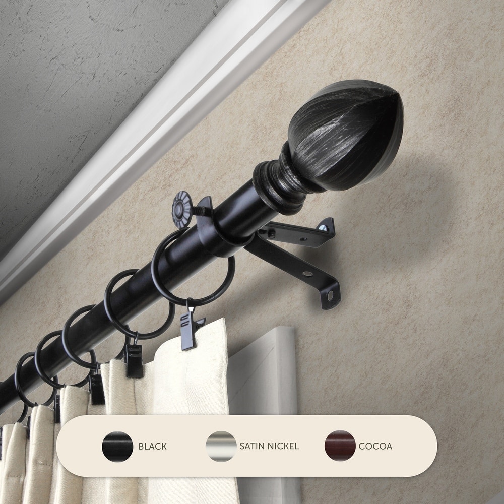 InStyleDesign Sienna Adjustable Curtain Rod