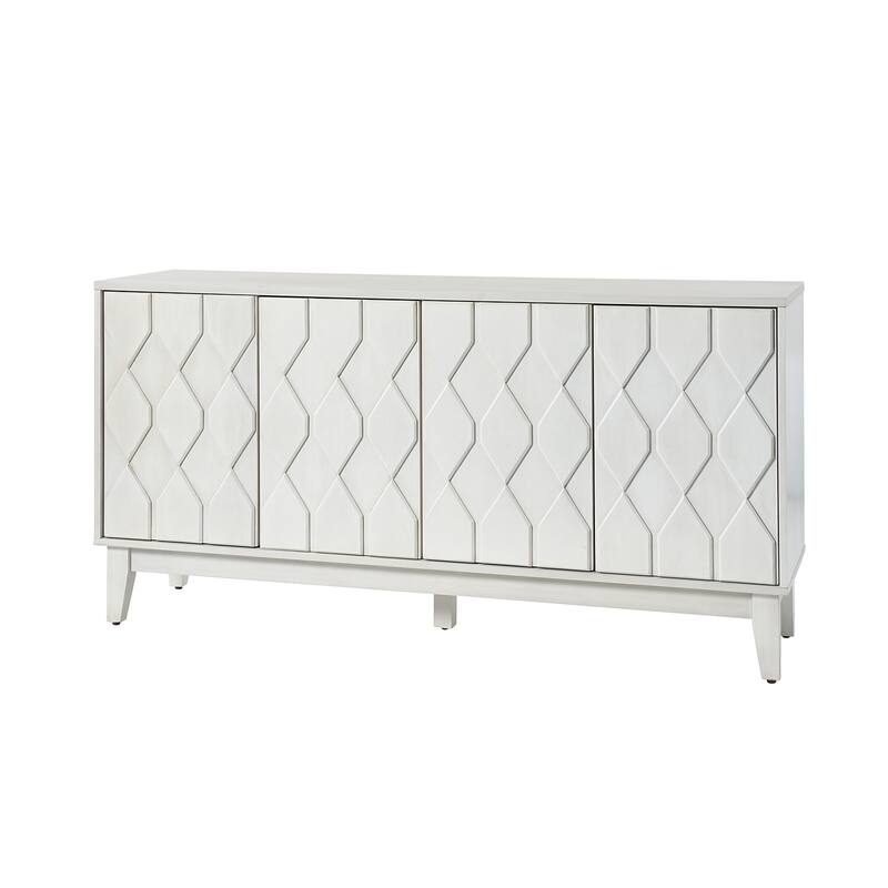 Olympia 60"Modern Storage Sideboard Storage with Adjustable Shelves By HULALA HOME