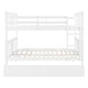 preview thumbnail 4 of 10, Full Bunk Bed with Drawers & Ladder - Solid Pine Wood Construction