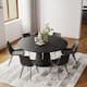 Option Matte Black Tabletop-Black Base