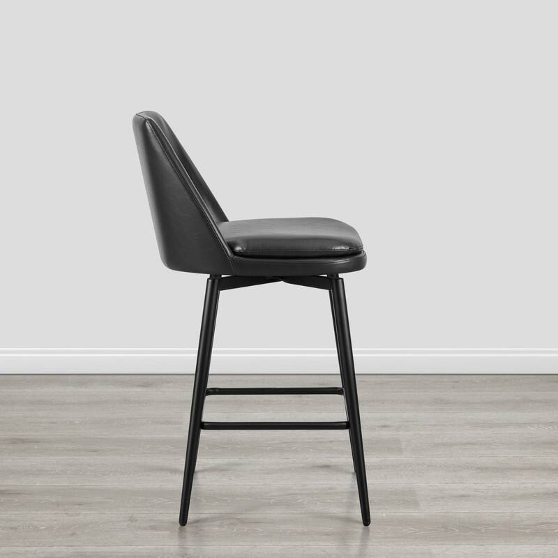 Ariel Counter Height Swivel Barstool Set