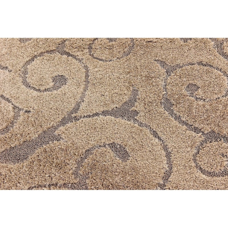 Shag Milson Collection Area Rug