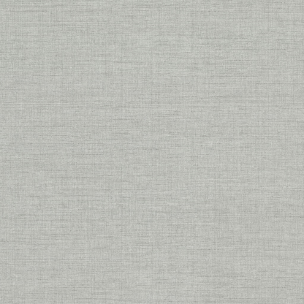 A-Street Prints Essence Light Grey Linen Texture Wallpaper - N/A