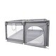 preview thumbnail 4 of 7, Fabric Baby Playpen, Anti-Slip Base Play Area, Non-Toxic Safe Fence