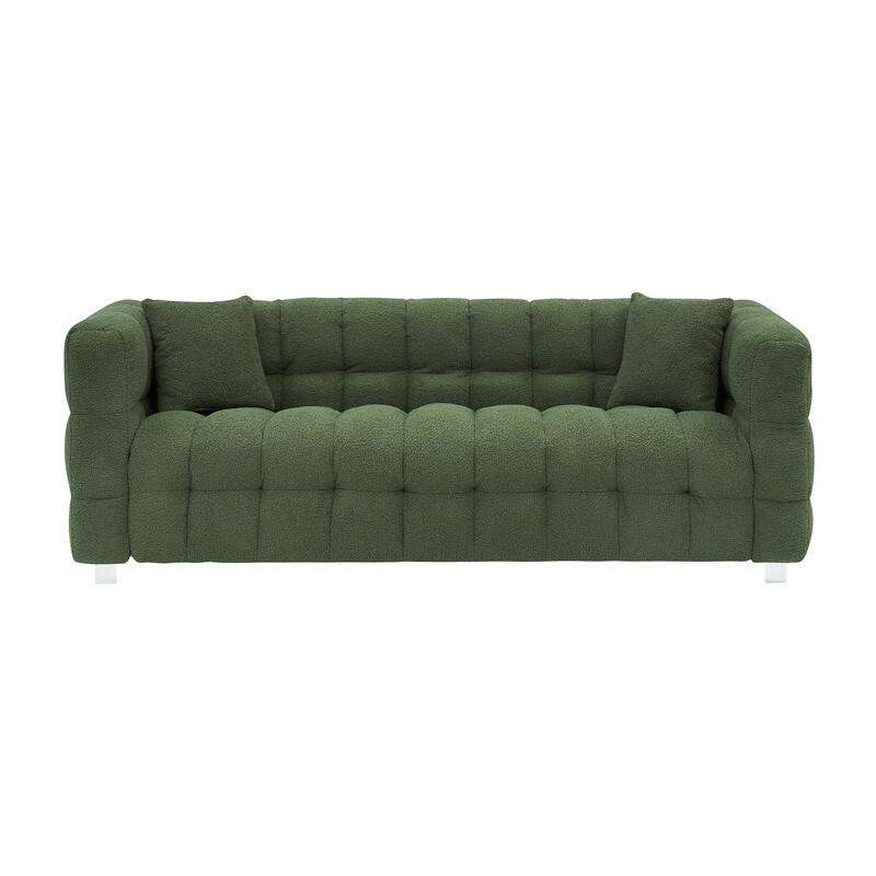 80" Checkersfield High Back (13.4") Upholstered Sofa (Improved, New)
