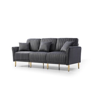 Vevlet Ribble Couch Single sofa reclining chair Japanese chair lazy sofa tatami balcony ...
