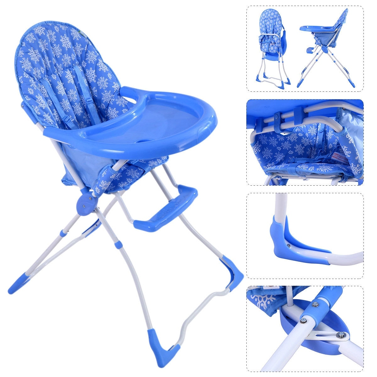 foldable booster seat feeding