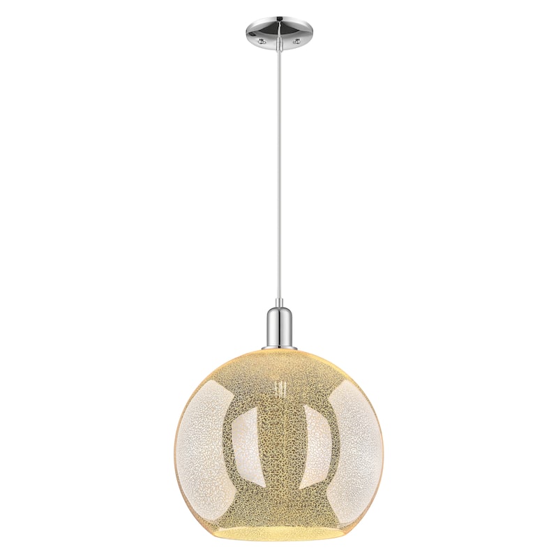 Innovations Lighting Endless Possibilities Arcadia - Athens - 1 Light 14" Cord Hung Mini Pendant - Mercury/Polished Chrome