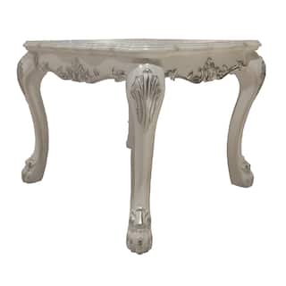 Adison Bone White End Table