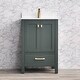preview thumbnail 8 of 15, Prismora 24 in. Juniper Green Vanity with Countertop & Splash, Single Sink Vanity & Single Hole Top