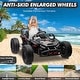 preview thumbnail 9 of 28, 24V Kids Eletric UTV with Remote Control，Battery Powered Ride On Toys with Big Wheel