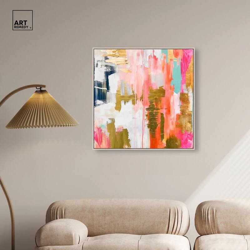 Exuberant Hues I Canvas by Art Remedy