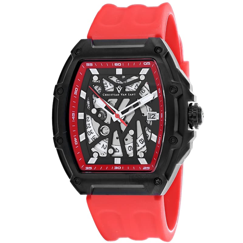 Christian Van Sant Men's Odyssey Black Dial Watch - CV6197 - 6 (36)
