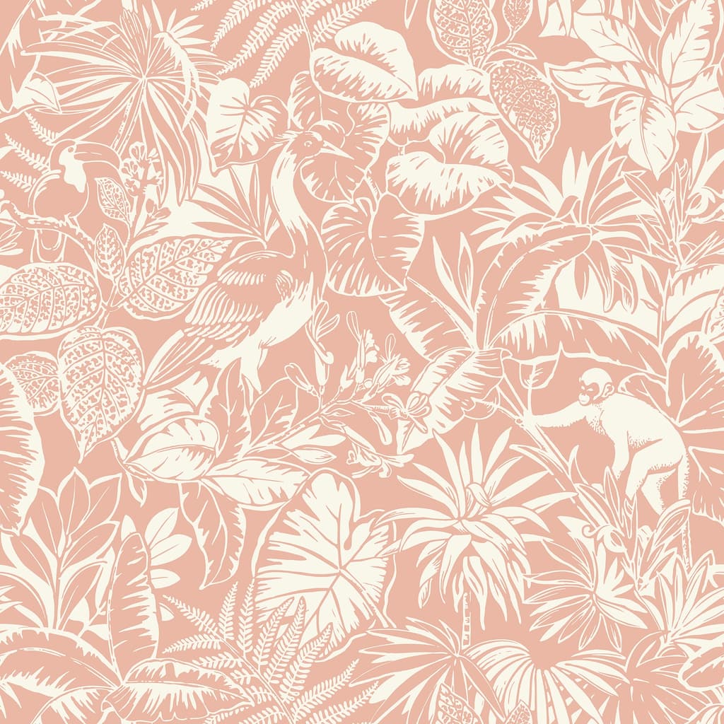 Chesapeake Corcovado Coral Jungle Jamboree Wallpaper