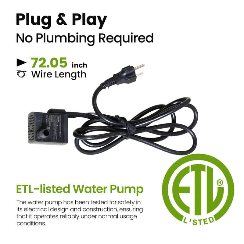 Outdoor Fairy & Calla Lily Water Fountain with Fairy-Tale Garden Style and Lights