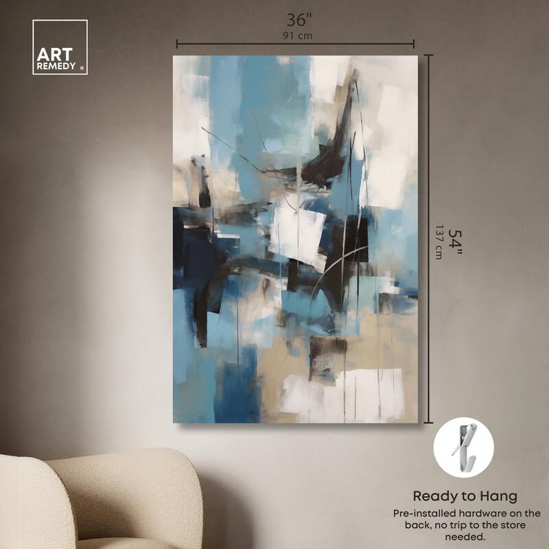 Glimpse of Infinity I Canvas by Art Remedy, Gallery Wrapped