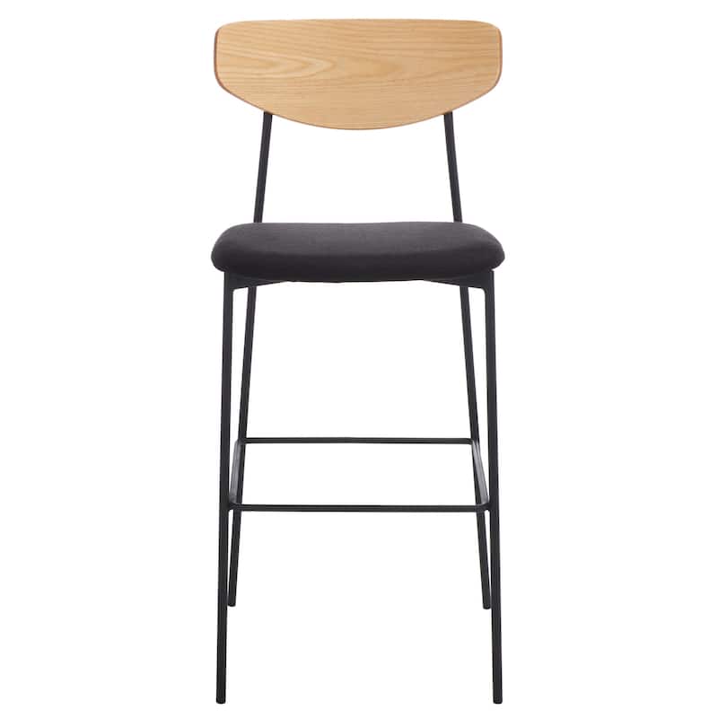SAFAVIEH Whitney Bar Stool - 20.5" W x 20" L x 43" H - 21Wx20Dx43H