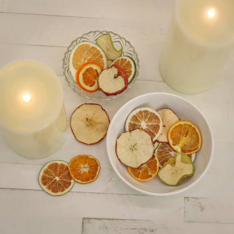 6" 250 Gram Mixed Potpourri- Red and Green Apples, Sliced Citrus - 6 in
