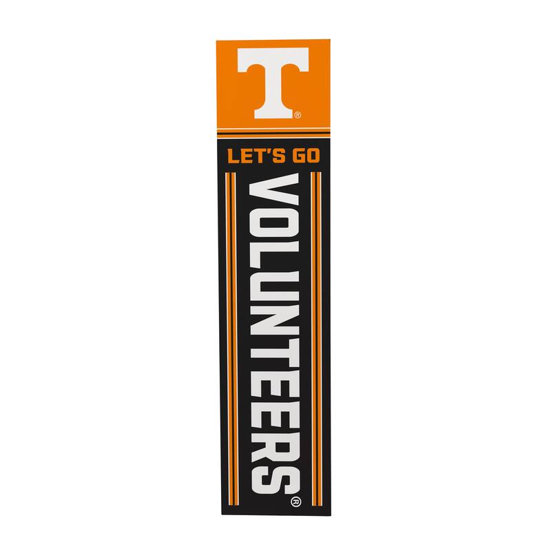 47" Double Sided Seasonal Porch Leaner, University of Tennessee - 47" x 11.25"
