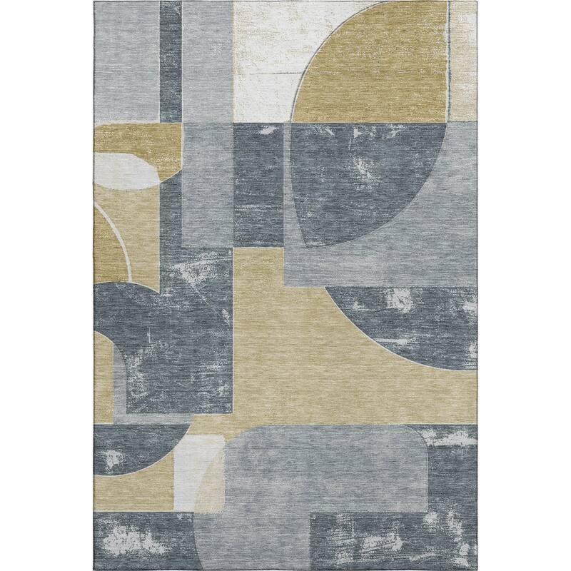 Premium Washable Super Soft Geo Modern Mayfield Rug