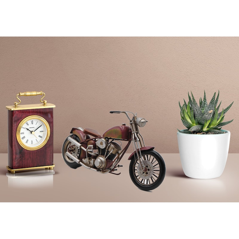Jayland Usa 1/8 Scale Metal Chopper Motorcycle Rose Color Very Rare