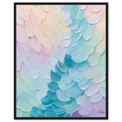 Mermaid Scales Canvas by Art Remedy