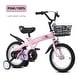 preview thumbnail 22 of 53, 18 Inch Sporty Kids Bike with Training Wheels and Stand Adjustable Saddle, Aged 5-10 years tall Height 39-49 inches